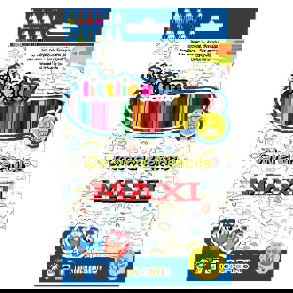 ΞΥΛΟΜΠΟΓΙΕΣ WOOD FREE XL THE LITTLIES 12 ΧΡΩΜΑΤΑ 646758 